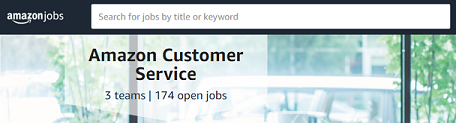 amazon customer service jobs